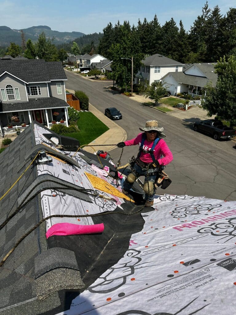 Roofing project in Springfield, OR